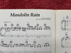 RARE Mandolin Rain sheet music by Bruce Hornsby and the Range (P/V/G) 1986