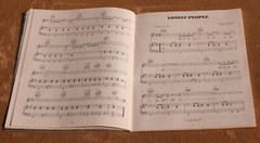 America – Holiday – 1974 sheet music song book songbook – Lonely People Tin Man