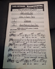 SHE LOVE ME TAMS-WITMARK MUSIC LIBRARY VOCAL PART OF SIPOS
