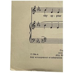 Sheet Music I CAN DREAM CAN&rsquo;T I 1937 Irving Kahal Sammy Fain Andrew Sisters