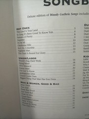 Woody Guthrie Songbook Guitar Key C Instruments Sheet Music Chords Lyrics New!