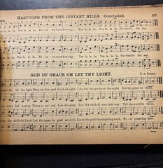 1885 The Sentinel Music Choral Book
