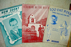 Vintage 12 SHEET MUSIC LOT- Movie Film Score, Ballad, Chopin Polonaise 1924-1950