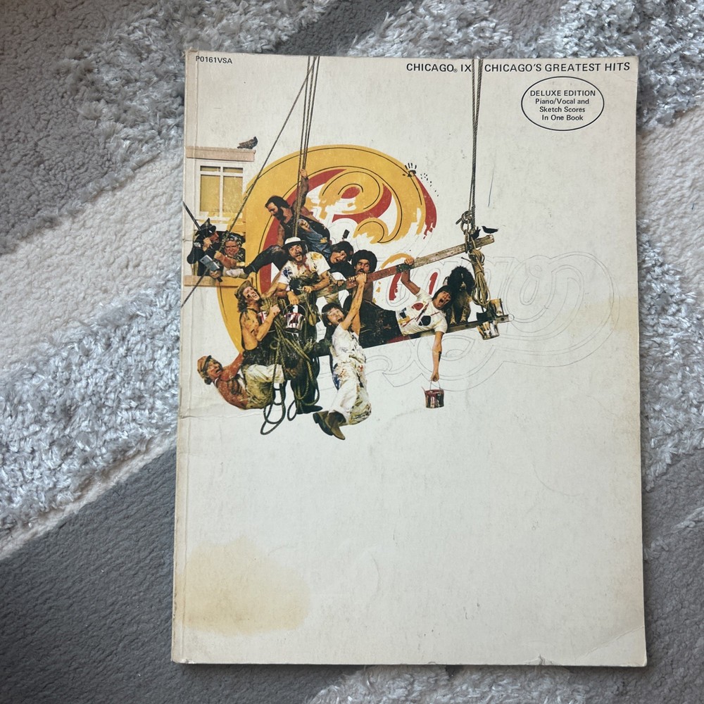 Chicago IX Chicago&rsquo;s Greatest Hits Deluxe songbook Piano Vocals Sketch Scores