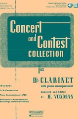 Concert and Contest Collection for Bb Clarinet – Solo Book with Online Media