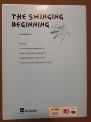 The Swinging Beginning for Clarinet Trumpet Wind Instruments Sheet Music WITH CD