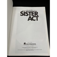 Sister Act Movie Soundtrack Sheet Music Piano Vocal Guitar Hal Leonard 1992
