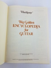 Harmony Big Golden Encyclopedia for Guitar by Charles Hansen 1973 Hardcover