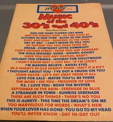 Music of the 30&rsquo;s and 40&rsquo;s-Music We Love-piano/vocal/guitar-paperback 1975