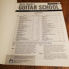 Jerry Snyder&rsquo;s Guitar School Ensemble Book 1 Alfred 24 Graded Duets