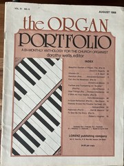 The Organ Portfolio, August 1988