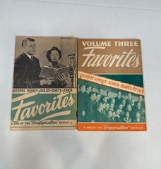 Singspiration Favorites Number 3 Gospel Song Book Sheet Music Voice Solo Choir