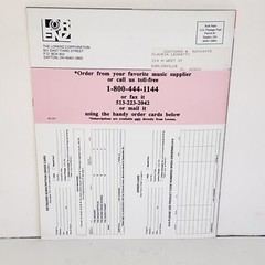Vintage 1991-92 Sacred Keyboard Catalog for Organ and Piano Sheet Music