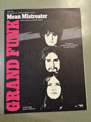 Grand Funk Mean Mistreater Sheet Music Piano/Voice Solo Blues MPN 06497