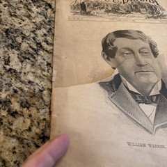 Music & Drama Vol II No. 9 New York, June 3, 1882 32 Pages – 11×16”
