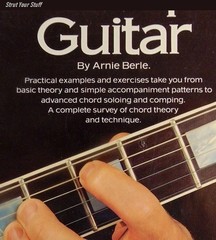 JAZZ & POPULAR GUITAR by Arnie Berle. 1986 Book of Chords & Progressions AMSCO
