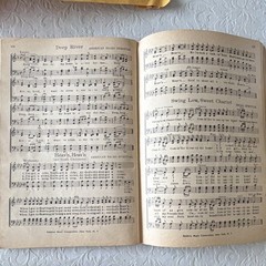 Robbins Music Songs for America Song Book Spiritual Piano Voice