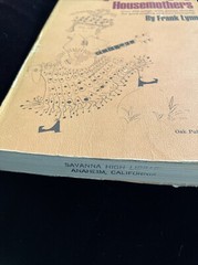 1963 Songs For Swinging Housemothers by Frank Lynn Paperback. Ex Library Book.