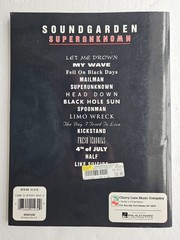 Soundgarden Superunknown Guitar Tablature Songbook 1994 Cherry Lane Original