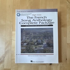 Hal Leonard French Song Anthology Complete Package High Voice HL00116917