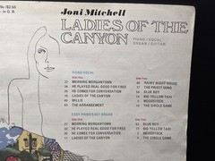 Joni Mitchell Ladies Of The Canyon Songbook Music Sheet Piano Vocal Organ Guitar