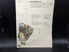 Joni Mitchell Ladies Of The Canyon Songbook Music Sheet Piano Vocal Organ Guitar