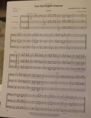 Trombone Trio 2 Old English Dances arr Frank Halferty New retail price $7.50