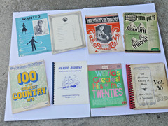 8 Songbooks and sheetmusic Country, Sea shanties, 20&rsquo;s, Library of Music, Waltz