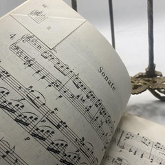 Vintage Kalmus Mozart Sonatas & Three Fantasias Piano Urtext Sheet Music USA