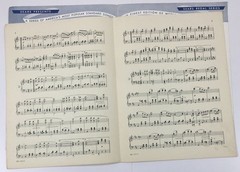 1935 Sears Regal Edition Gold And Silver Piano Sheet Music Franz Lehar Robbins