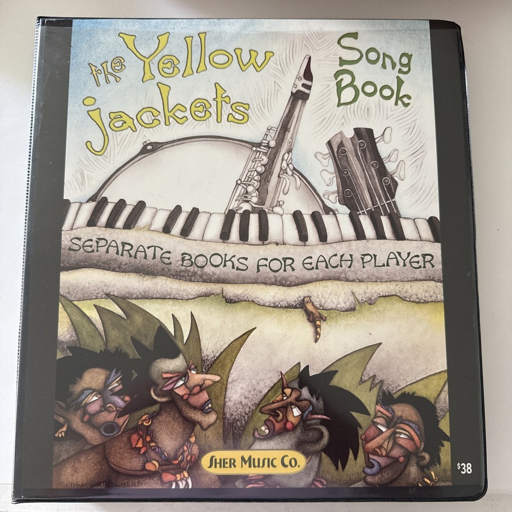 The Yellowjackets Songbook Sheet Music Separate Spiral Books for Each Player