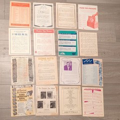 Robbins Music Corp Pop Piano Sheet Music Lot – September Song, Lazy River, More