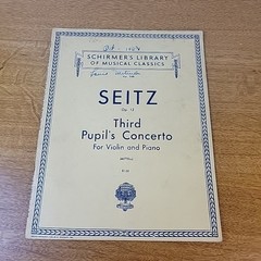 Lot of 10 Schirmer&rsquo;s Library of Musical Classics For The Violin Some Piano +2