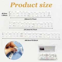 Piano Notes Guide for Beginners – 88-Key Full Size Piano Stickers, Removable Key
