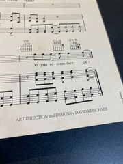 Desiree Neil Diamond Sheet Music 1977