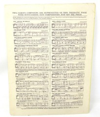 The Little Brakeman Sheet Music 1963 Beginner Easy Piano Voice US Seller