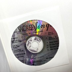 12 Sacred Songs Book and CD Low Voice With Piano Accompaniments