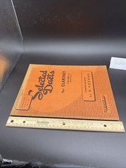 Vintage Selected Duets for Clarinet Vol. ll Rubank Inc
