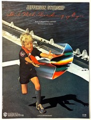 1980 JEFFERSON STARSHIP « GIRL WITH THE HUNGRY EYES » SHEET MUSIC – ROCK ERA