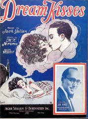 Dream Kisses Sheet Music Joe Rines M. K. Jerome Jack Yellen 1927 Fox Trot