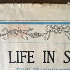 Life in Spring Five Pianoforte Pieces Piano Sheet Music Bert R. Anthony 1911