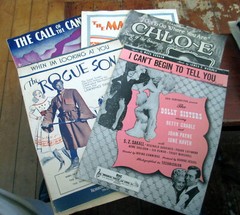 Vintage Sheet Music – FIVE Different Songs for One Low Price – See List Below #2
