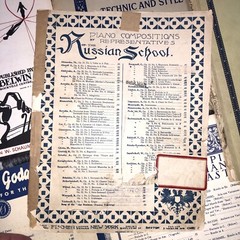 Lot Of 10 Vintage Piano Scores And Studies. Condition Varies