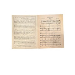 Antique Ephemera Normandy 1925 Piano, Guitar, Ukulele Sheet Music Song Book SEE