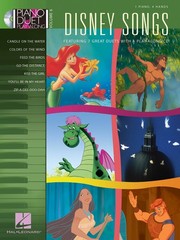 Disney Songs Piano Duet Play-Along Vol 6 Movie Sheet Music Book CD Pack