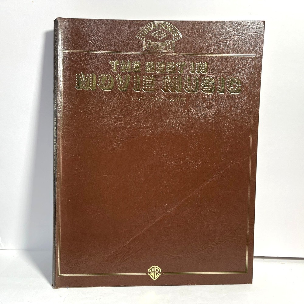The Best In Movie Music Piano Guitar Voice Sheet Music Songbook 1980s