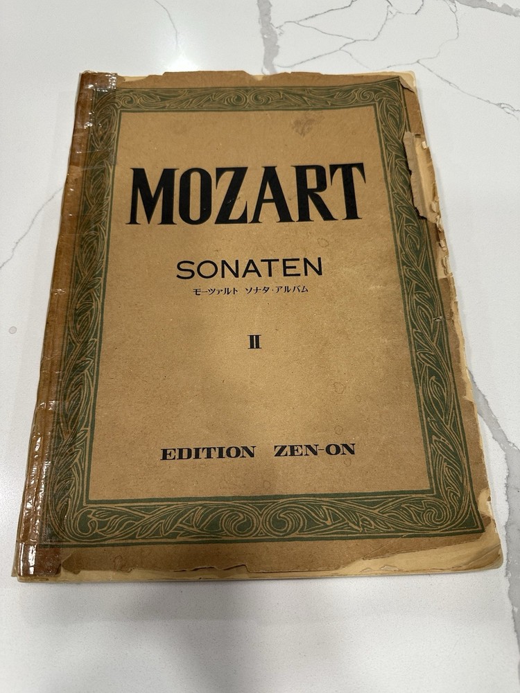 Mozart Sonaten II Edition Zen-On Sheet Music