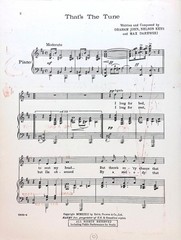 That&rsquo;s The Tune Sheet Music Vogues 1924 Musical Herbert Stothart Clifford Grey