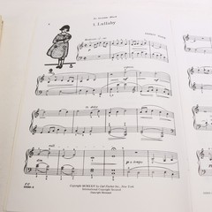Enfantines 10 Piano Pieces for Children Songbook Ernest Bloch 1924 Carl Fischer