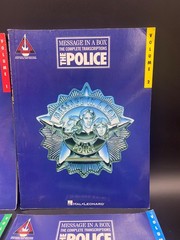 POLICE GUITAR TAB MESSAGE IN A BOX COMPLETE 4 VOLUMES SONGBOOK RARE TABLATURE